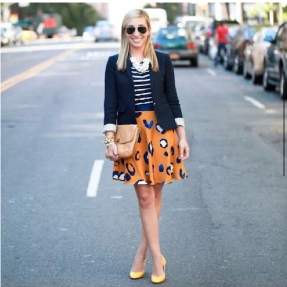 3.1 Phillip Lim for Target Leopard Print Skirt Size 4 A Line Fun Flirty Print